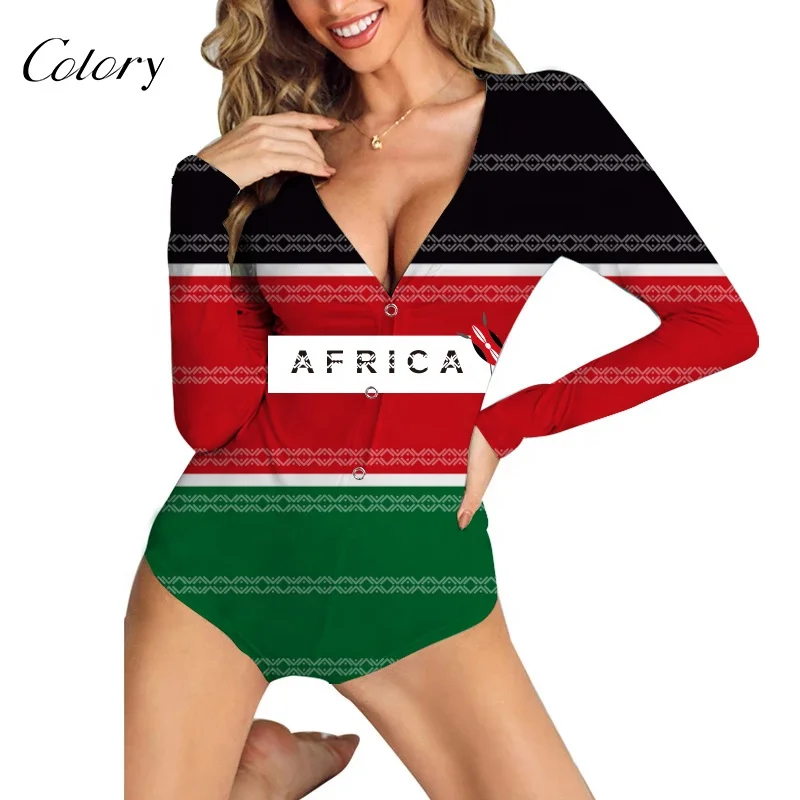 

Colory Fashion Sexy Clubwear Bodycon Women Long Sleeve One Piece Jumpsuit And Rompers, Customized color