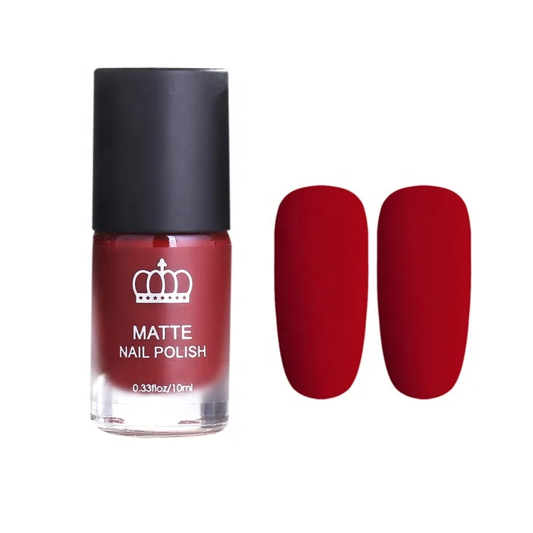 

Fast Drying 10ml Fashion Matte Liquid Nail Polish, 24 colors