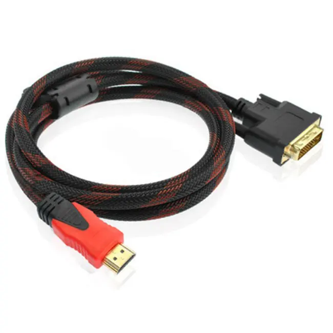 

Wholesale high Speed hdtv to dvi cable male to male 24+1 dvi cable Dvi Connector 1080P 3D 2m