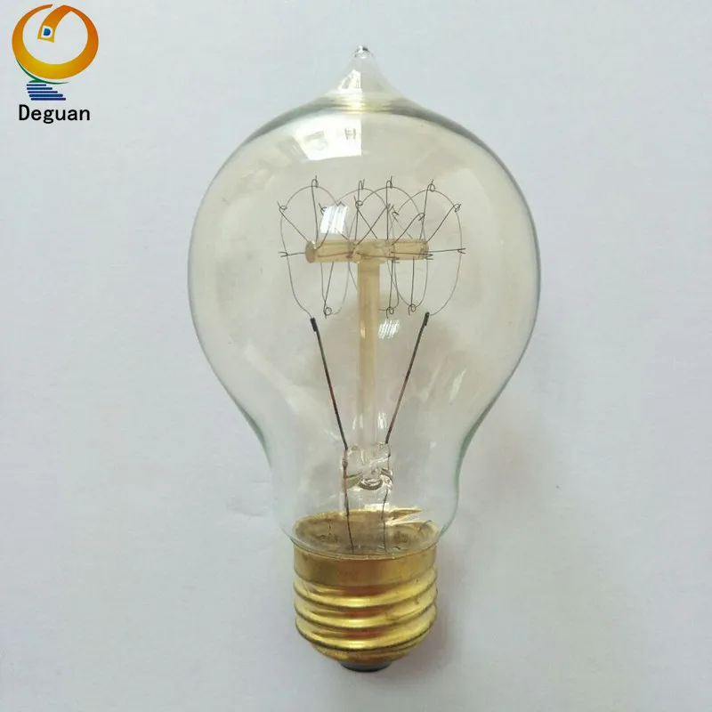 Vintage wall lamp led   bulb pack box globe string light 120v 60w brass base celebration decorative light