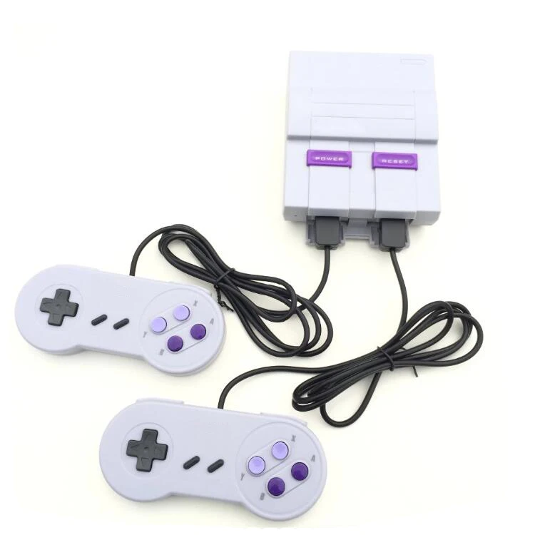 
Mini TV Video Game Console Built-in 660 Games 8-bit home game AV / HD output controller For SNES 