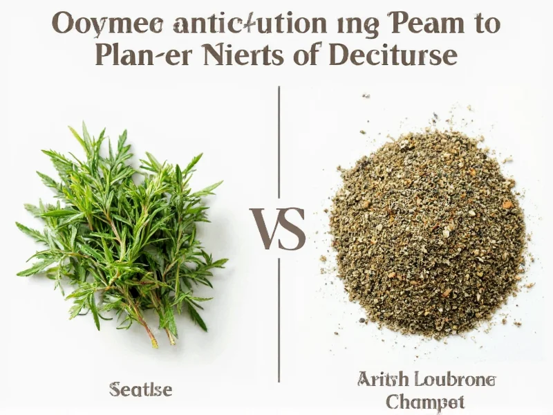 Fresh vs Dried Thyme Conversion: Exact Ratio Guide
