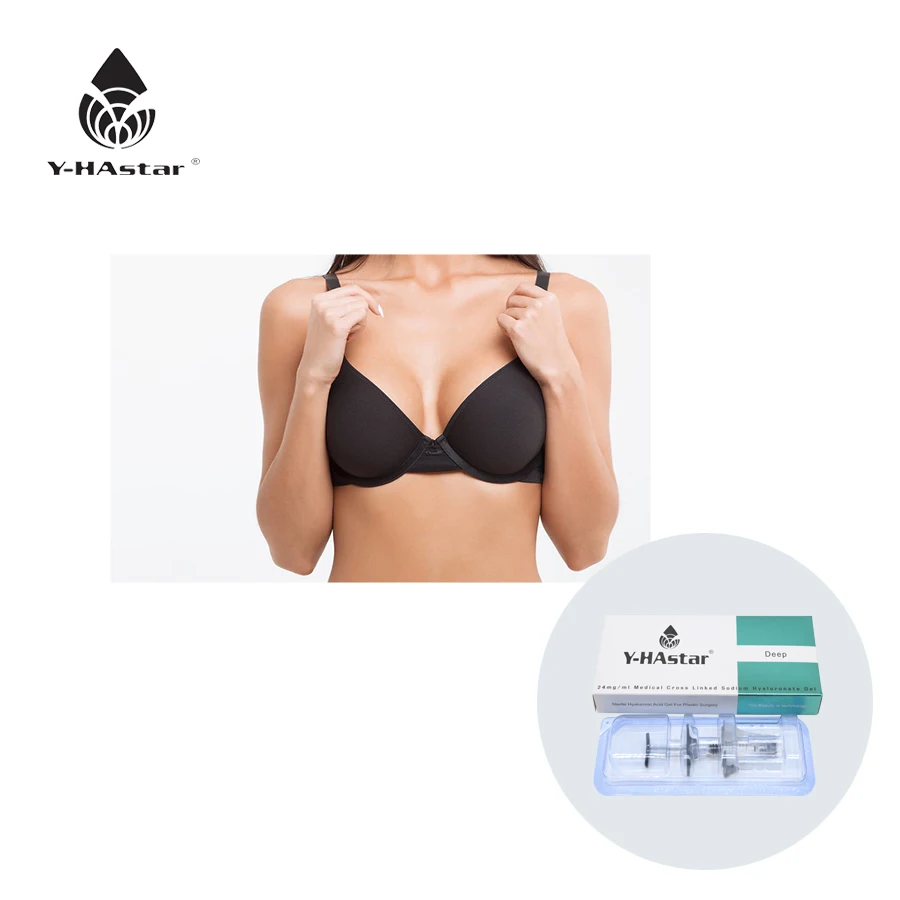 

10ml Breast Buttock Enhancement Injectable Cosmetic Filler Hyaluronic Acid Dermal Filler, Transparent