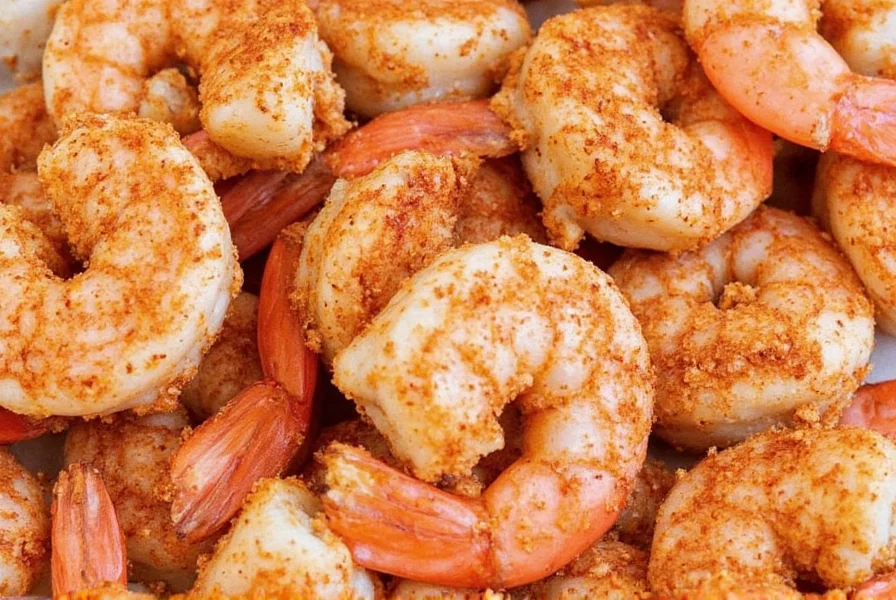 Shrimp Dry Rub on Counter