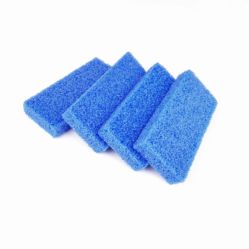 

USA Free Shipping 400Pcs/Inner Case Disposable Pedicure Foot File Professional Mini Pumice Pad, Blue, yellow