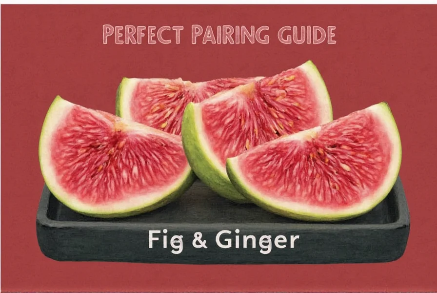 Traditional Middle Eastern dish featuring figs and ginger