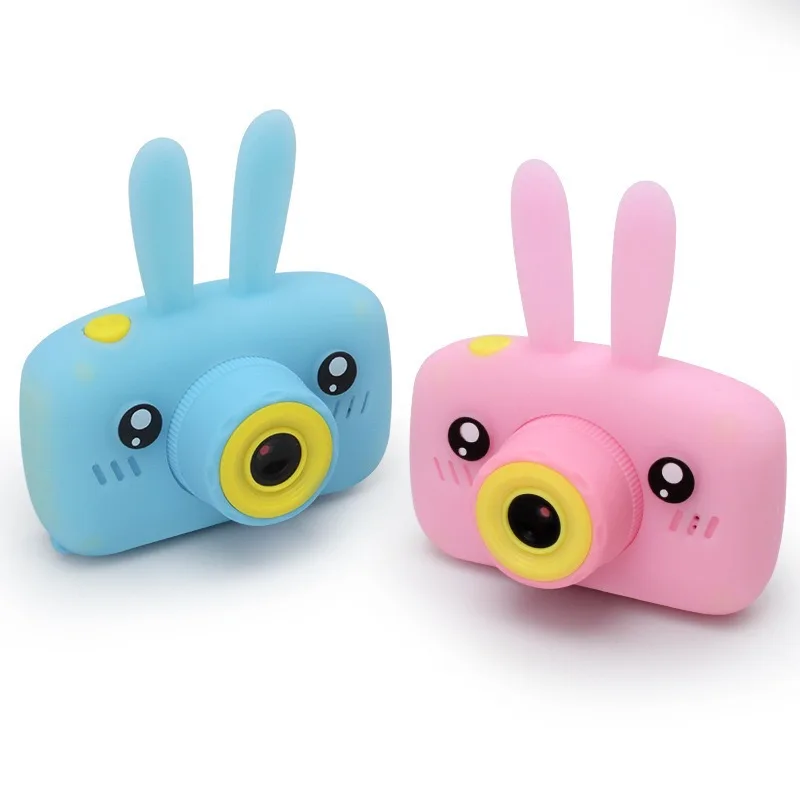 

2020 ideas Rabbit Shape children Kids Camera Mini HD Christmas gifts children's fun camera hd 1080p small kids camera