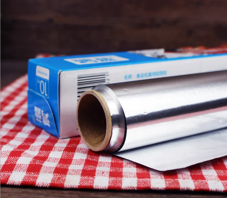 750sqft Cooking Aluminium Foil Paper House Hold Meal Baking Packaging