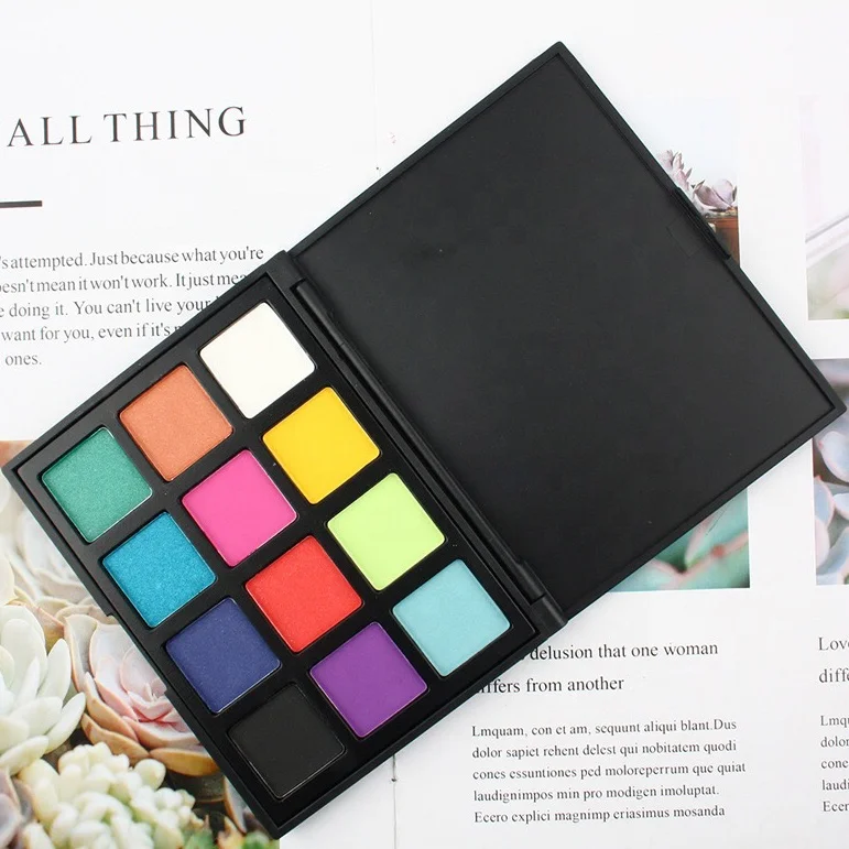 

Custom Private Label 12 Colors Eyeshadow Palettes