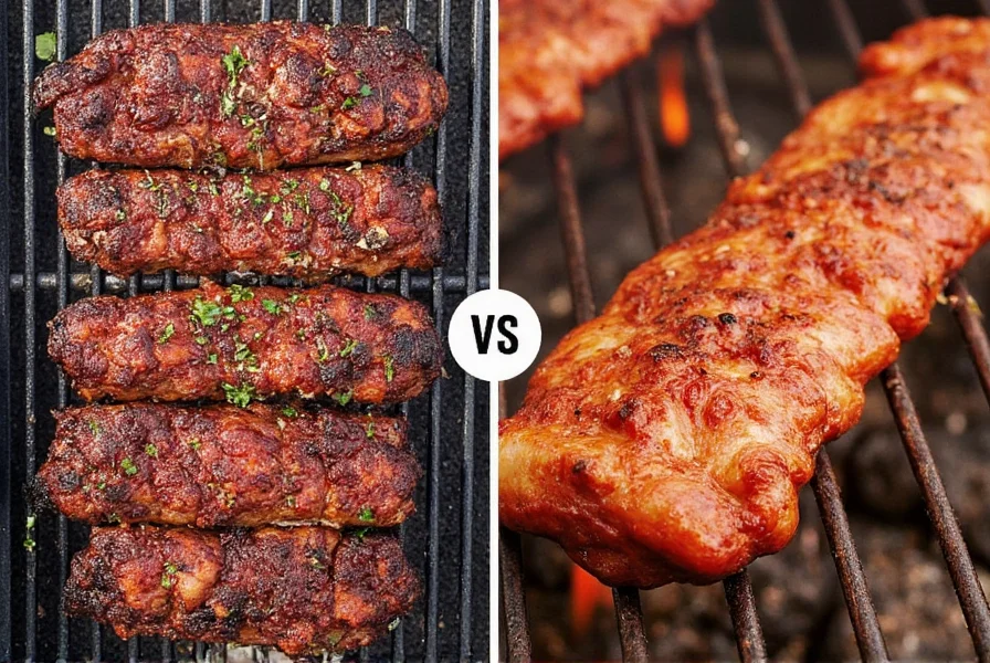 Types of barbecue fuels chart