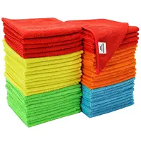 

Assorted Microfiber Cleaning Cloth Car Wash Cloth Chemical Free Kitchen Towel, Clean Windows & Cars
