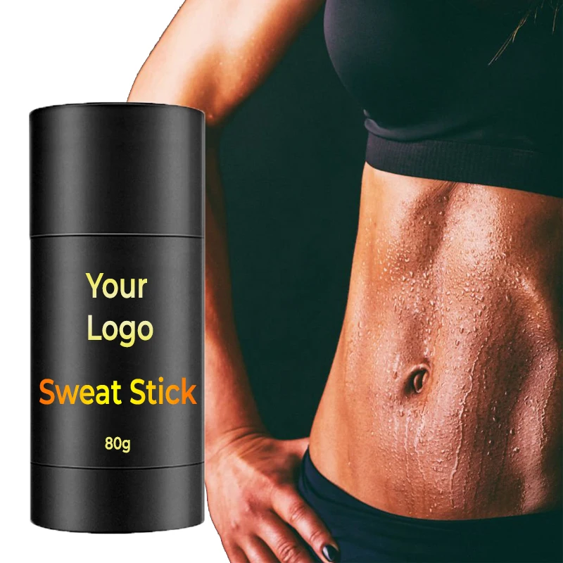 

amazon best selling 80g private label customized slimming fat burning workout enhancer hot sweat stick cream