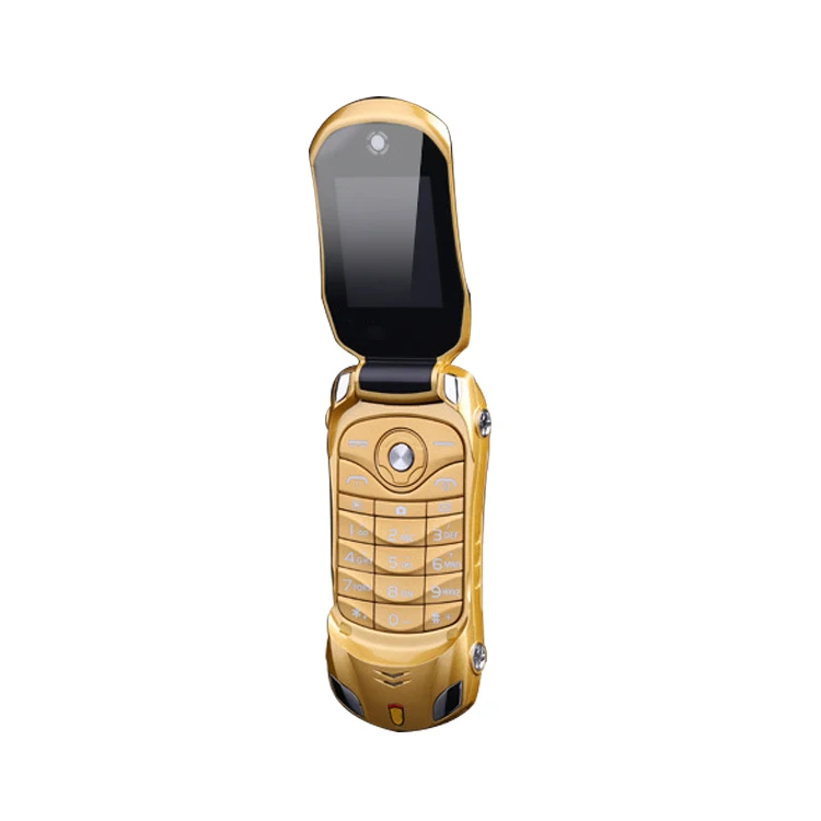 

1.8 inch NEWMIND F15 Dual Sim Card 1000mAh Mini celular MP3 Player Luxury Small Cell phone, Black ,white gold
