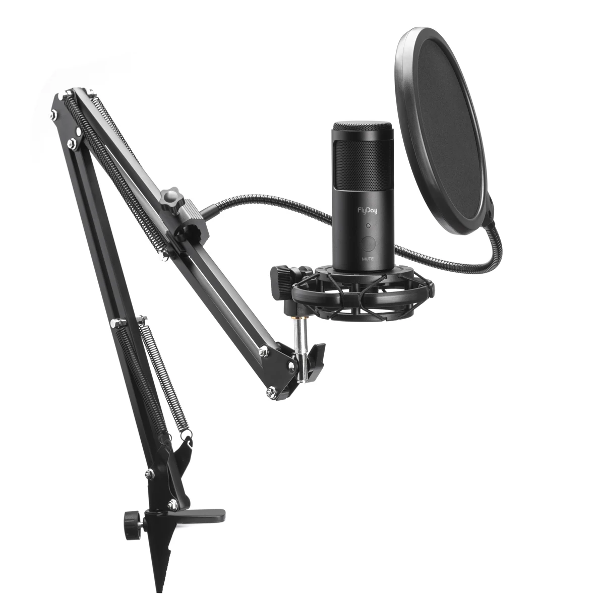 

OEM Factory microfono studio mic professional microfone usb condenser microphone, Black