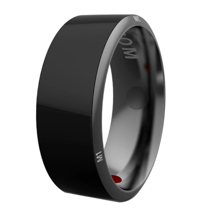 

China OEM JAKCOM R3 Metallic Glass Waterproof Intelligent Smart NFC Ring Inner Perimeter 54mm Smart Ring, Black