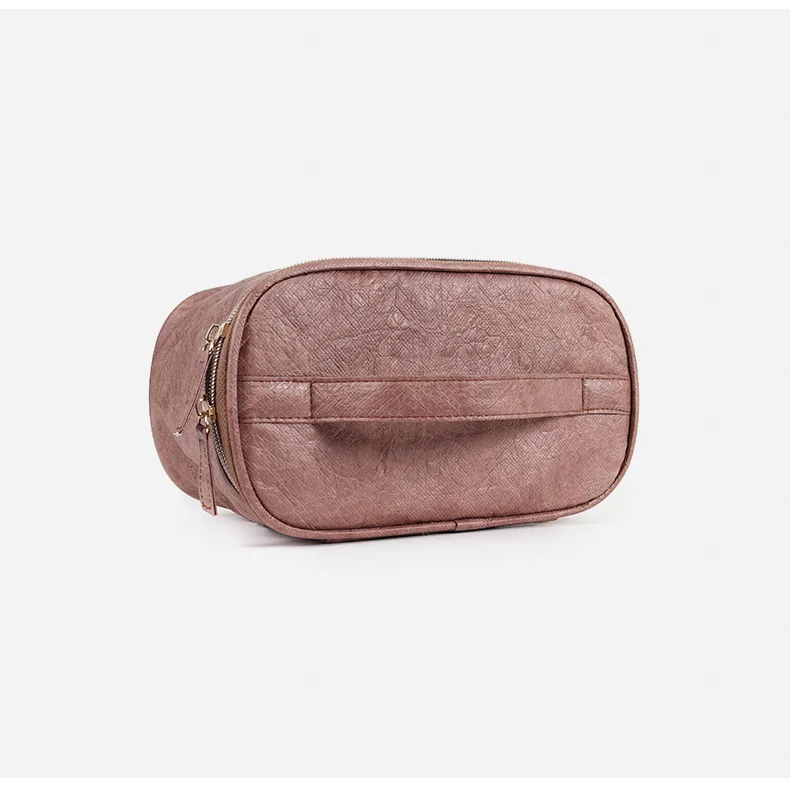 Custom Dupont tyvek cosmetic bag travel lightweight tyvek makeup bag pouch