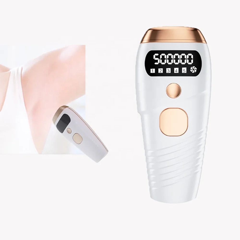 

Wholesale Epilation Laser Professionnel 990000 Flashes Laser Hair Removal Home Use IPL Machine 2022, White, green