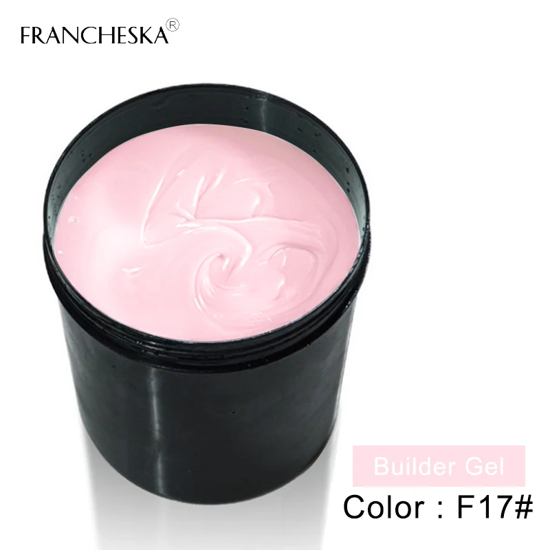 Builder gel 1KG UV Gel Builder Finger Nail Extension jelly builder quickly transparent clear pink white camouflage Nail Polish