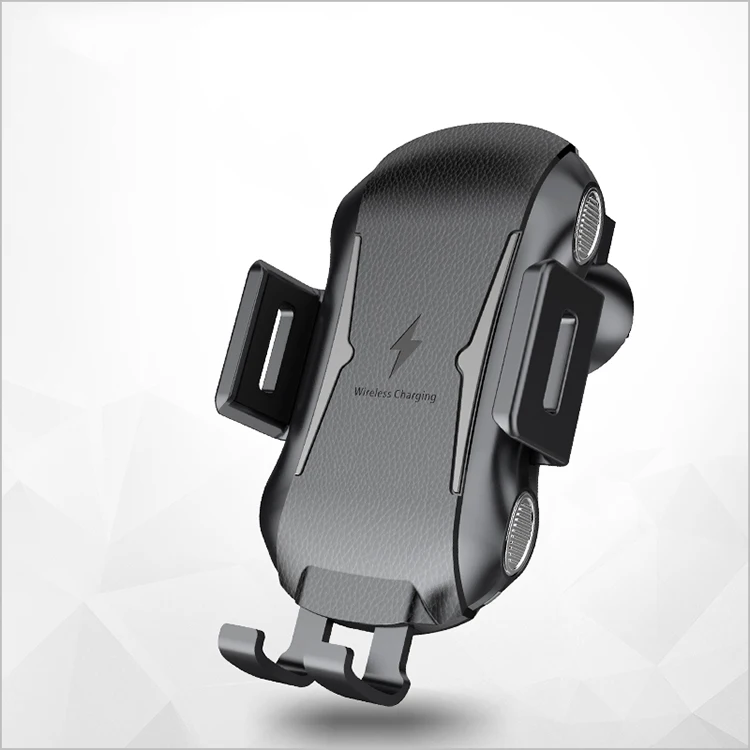 

Wireless Car Charger Mount Auto Clamping Car Phone Holder Dashboard Charging Stand