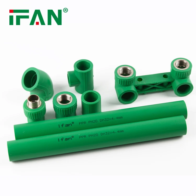 

IFAN PPR Factory OEM Korea Hyosung Raw Materials Pipe Fitting 20mm - 110mm Water PPR Fittings