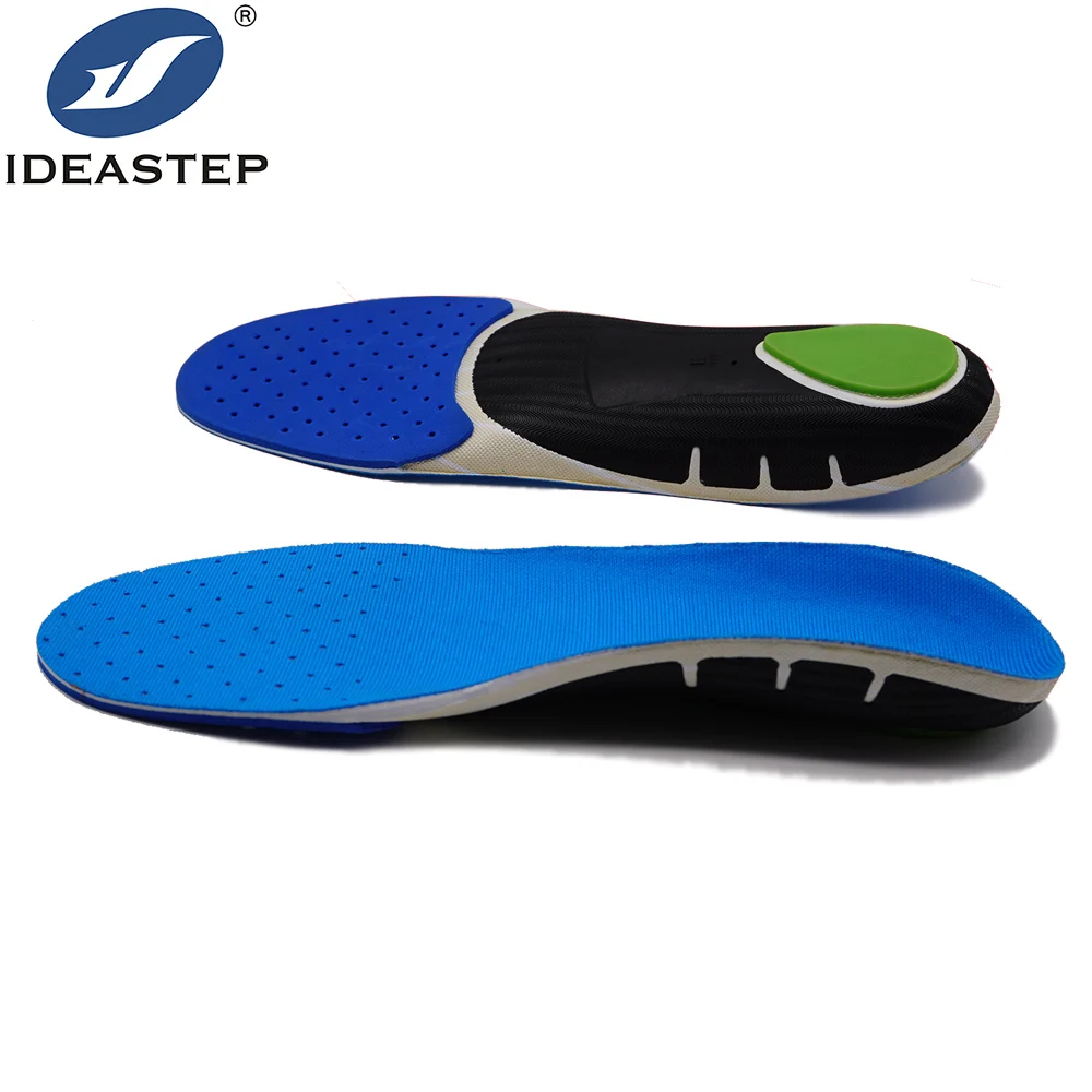 

Ideastep China Factory EVA Foam Cushion Insole Material Anti-shock Plastic Shell Arch Support Sport Shoe Insoles