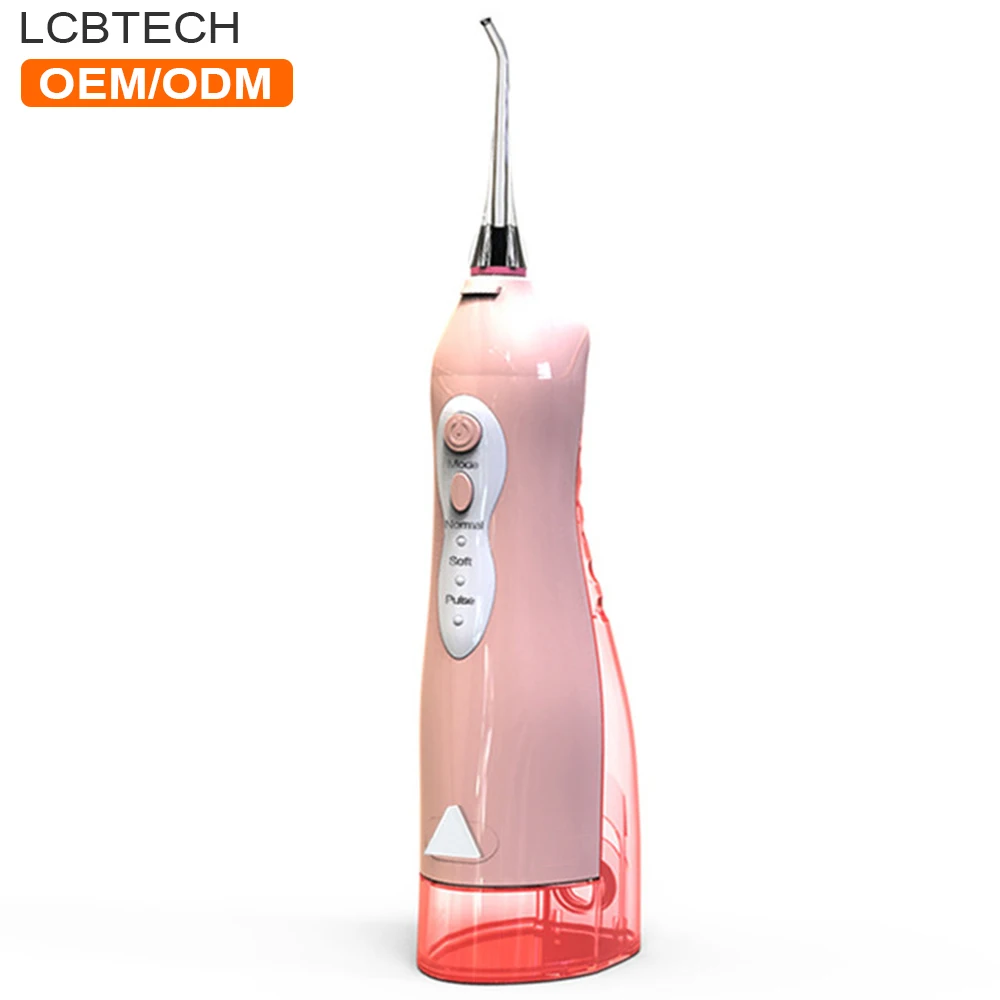 

Rechargeable Portable 220ML Cordless Oral Irrigator Electric Water Pick Oral Care Dental Water Flosser for Teeth Cleaning