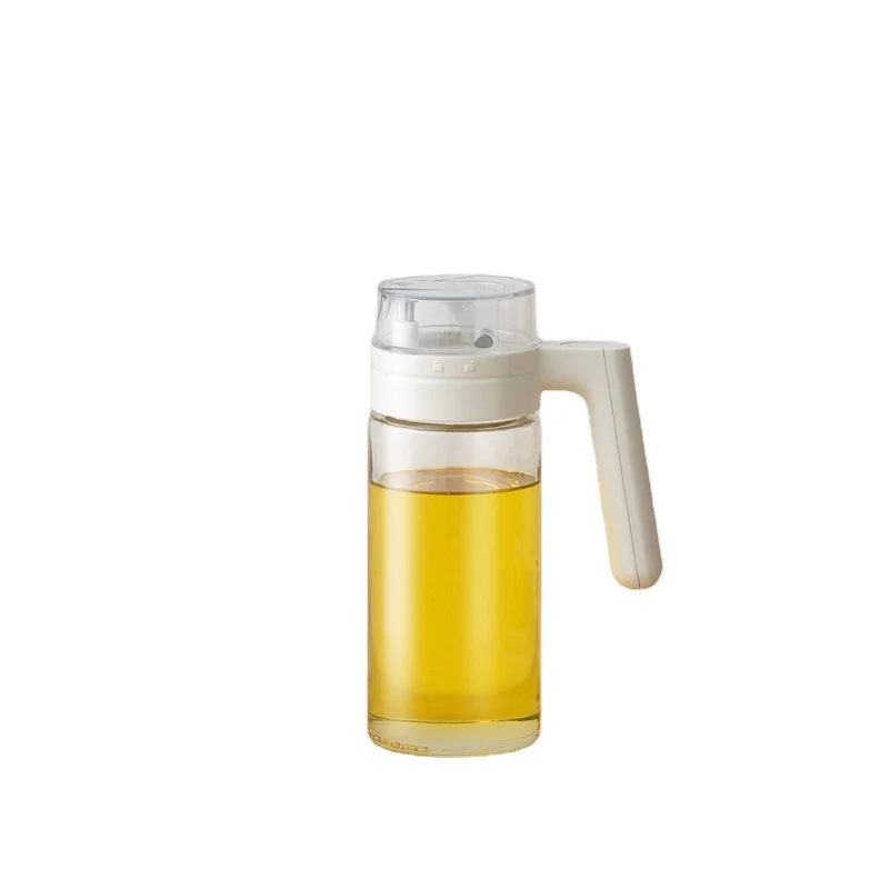 

Pinmoo550ml Glass Olive Oil Dispenser Kitchen Cooking Oil and Vinegar Dispenser Bottle Oil Dispenser