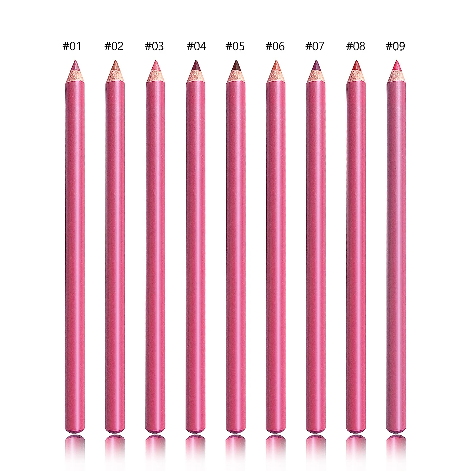 

Cruelty free waterproof OEM lipliner make your own brand private label lipliner