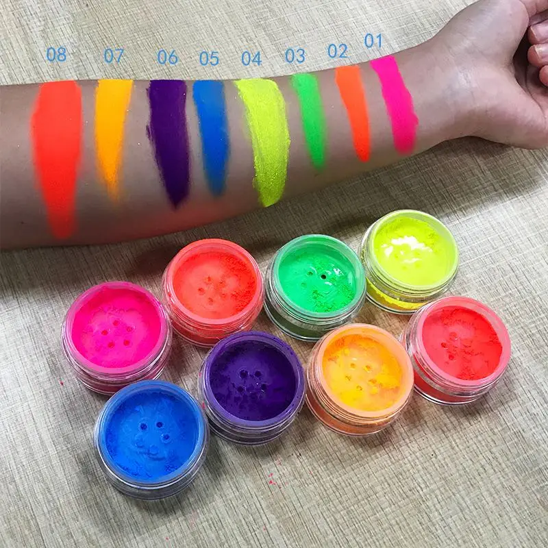 

Wholesale High Pigment Eyeshadow Cruelty Free Custom Make your Own Brand Neon Shadows, Multi color