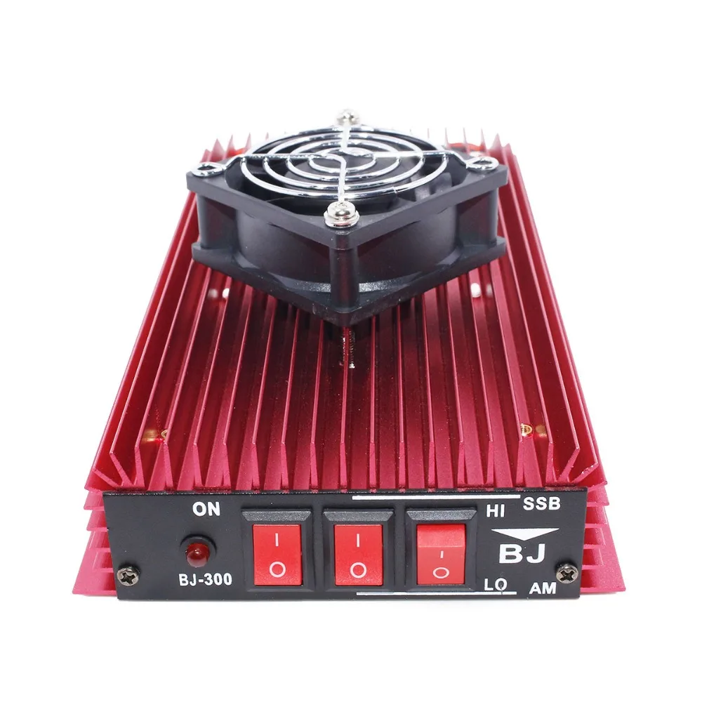 

Baojie BJ-300 Power Amplifier 100W FM 150W AM 300W SSB 3-30MHZ Mini-size and High Power CB Radio Amplifier BJ300, Red