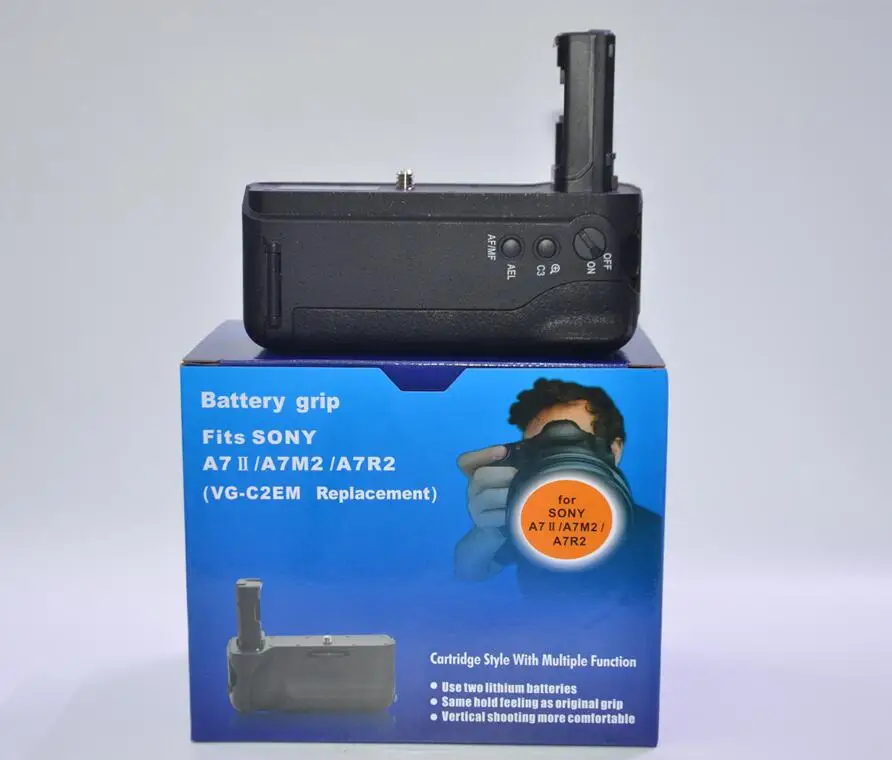 

A7II Camera Vertical charge Battery Grip for Sony Alpha A7II A7RII A7M2 VG-C2EM DSLR
