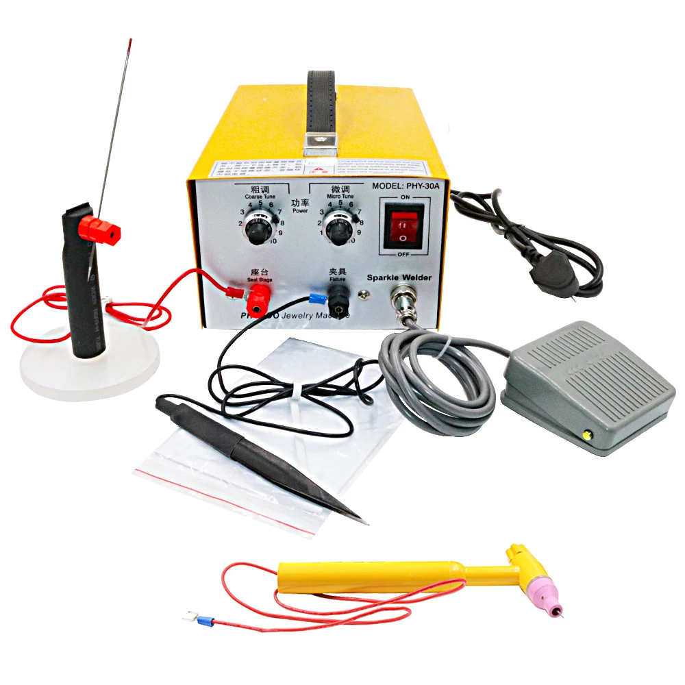 

30a Pulse Spot Welder Spot Necklace Circle Equipment Diy Point Machine Jewelry Tool Spot Welding Machine