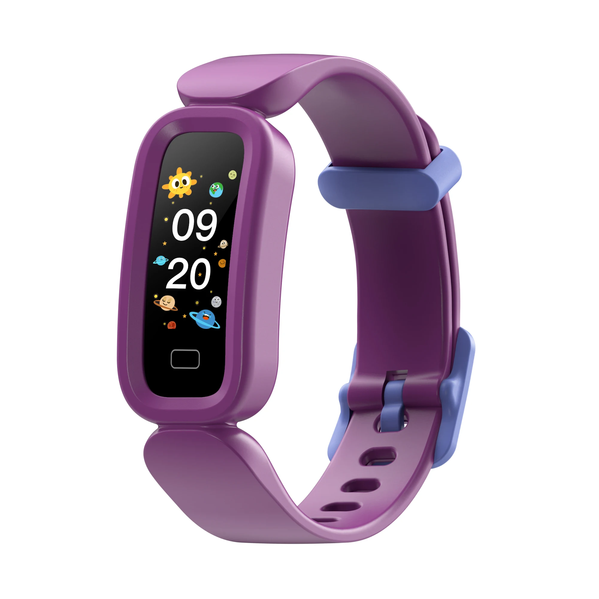 

S90 Children Sport Watches Activity Tracker Bracelet IP68 Waterproof Kid's Digital Smart Watch for Kids Sports Health Bracelet, Black,red,blue,purple