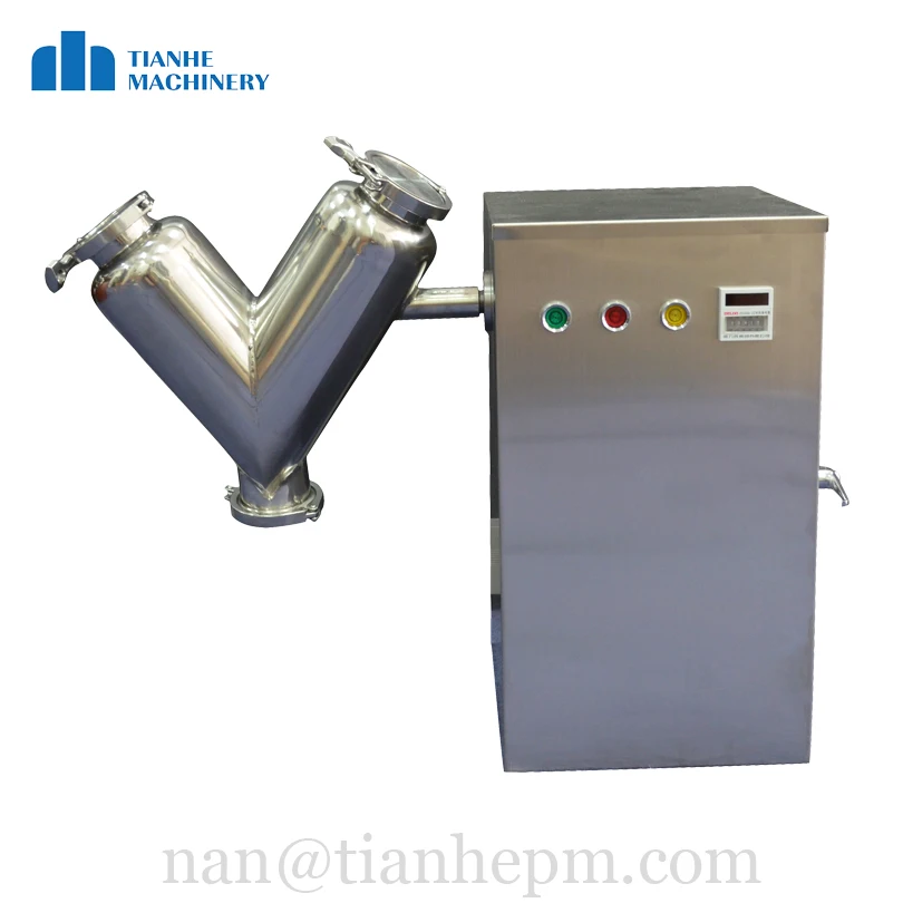 Vh5 Small Pharmaceutical Laboratory Mixer Mixer Mini Dry Powder Mixer
