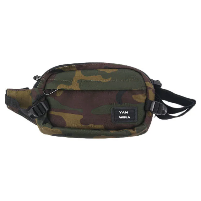 

Low MOQ customizable Stylish waterproof camo polyester fabric funny pack