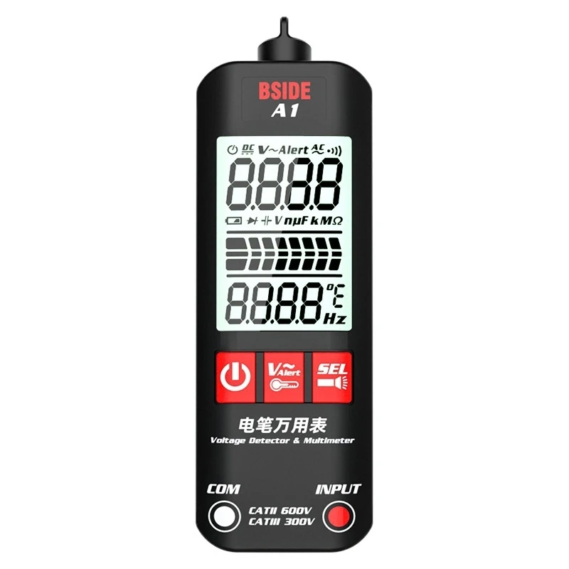 

Dropshipping BSIDE A1 Voltage Detector Dual Mode Smart Handheld High Precision Voltage Digital Multimeter