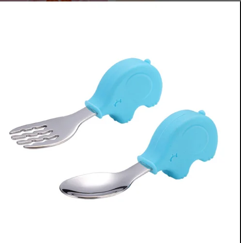 

baby suction bowl silicone divided plate silicone placemat plate baby food cutlery set cutlery set stainless