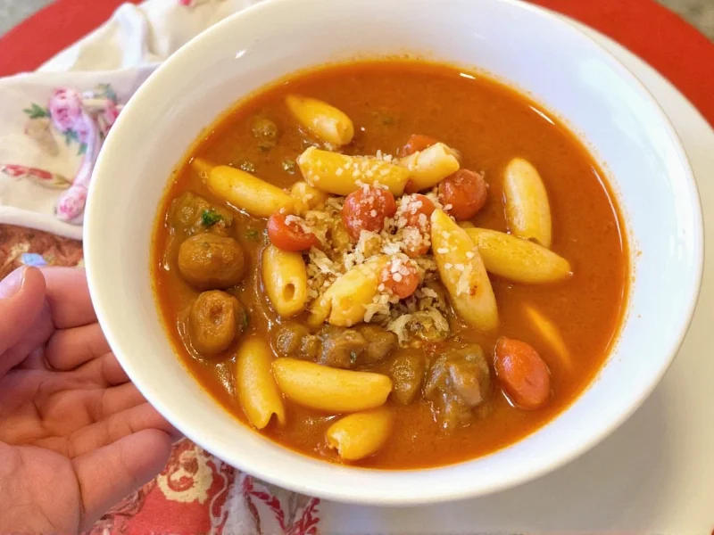 Pasta e Fagioli Soup: Authentic Recipe & Cultural Guide