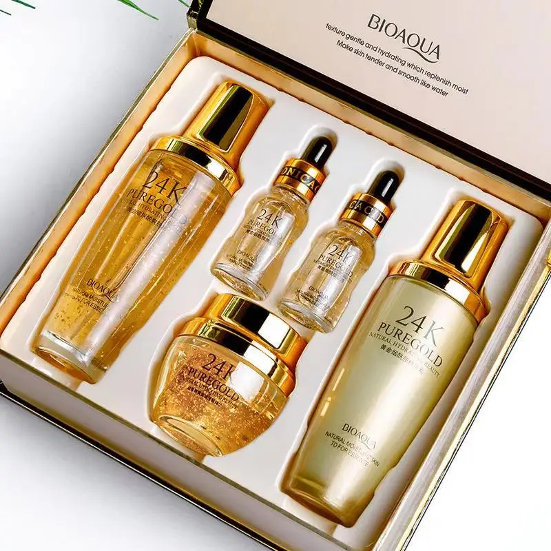 

Best selling anti aging facial skin care set organic private label