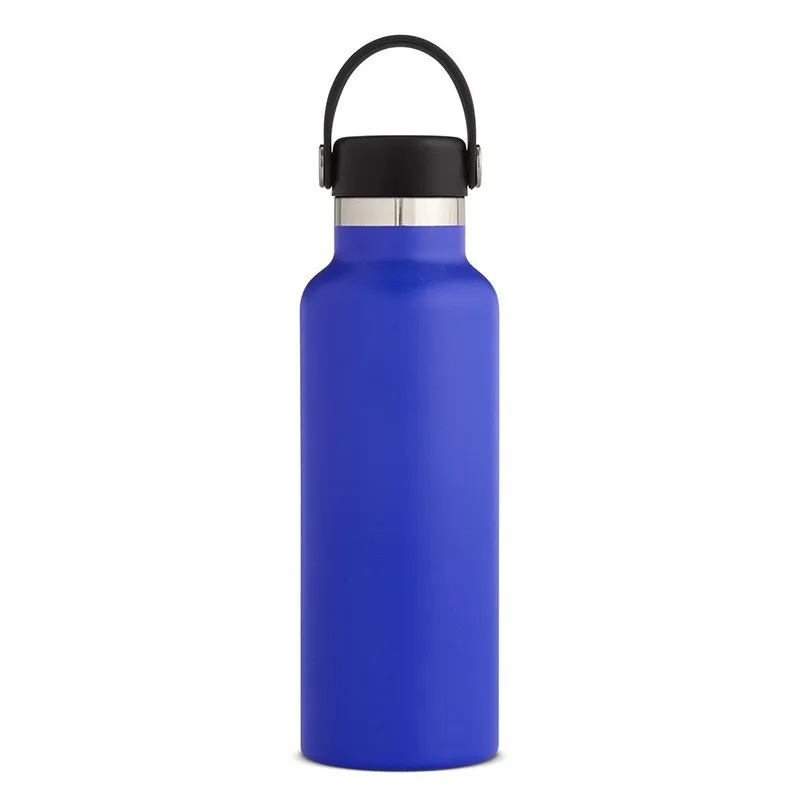 

Popular Mikenda Customized Powder Coating Double Wall Stainless Steel Water Bottle Vacuum Flask 350/500/600/750/1000ml, Available colors or custom colors