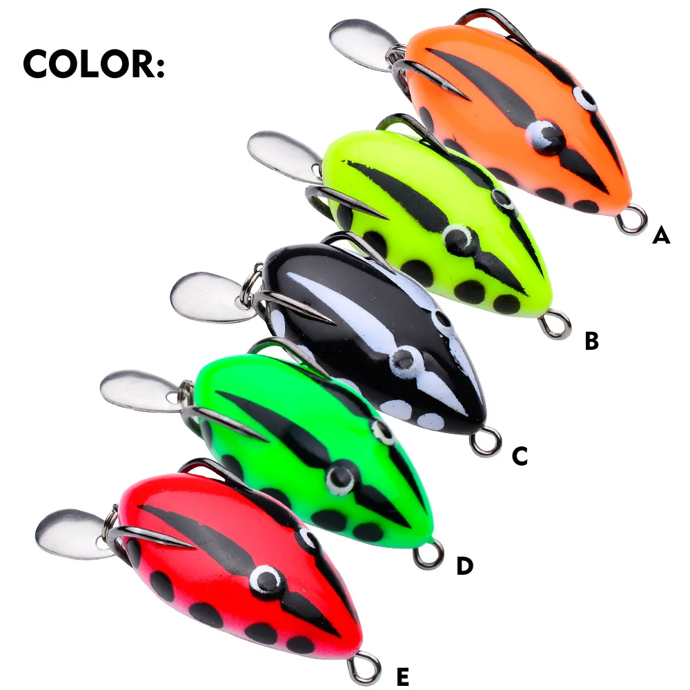 

NEWMAJOR Thunderfrog Road Subbait 4cm 5g Simulation Road Subbait Soft bait