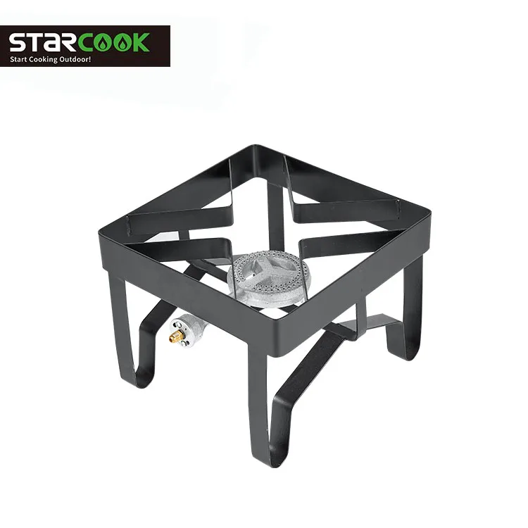 

Cast Iron Burner BBQ Gas Grills With Iron Body For Camping Party