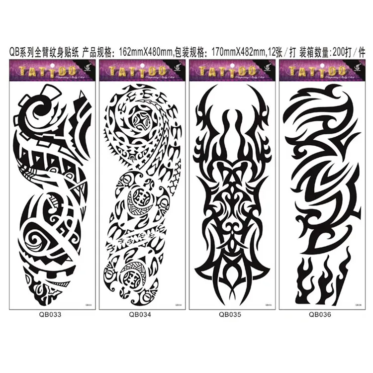 Hot sale custom design tatoo sticker off,temporary kids stickers tattoos