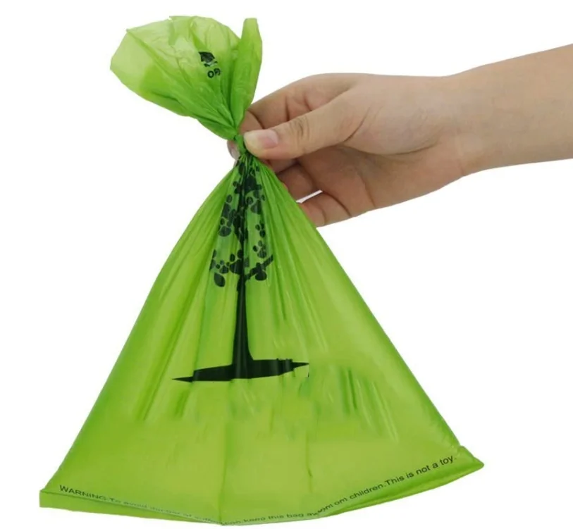 100% Biodegradable Compostable Pet Dog Poop Bag Dog Waste Bags Amazon hot selling Eco friendly