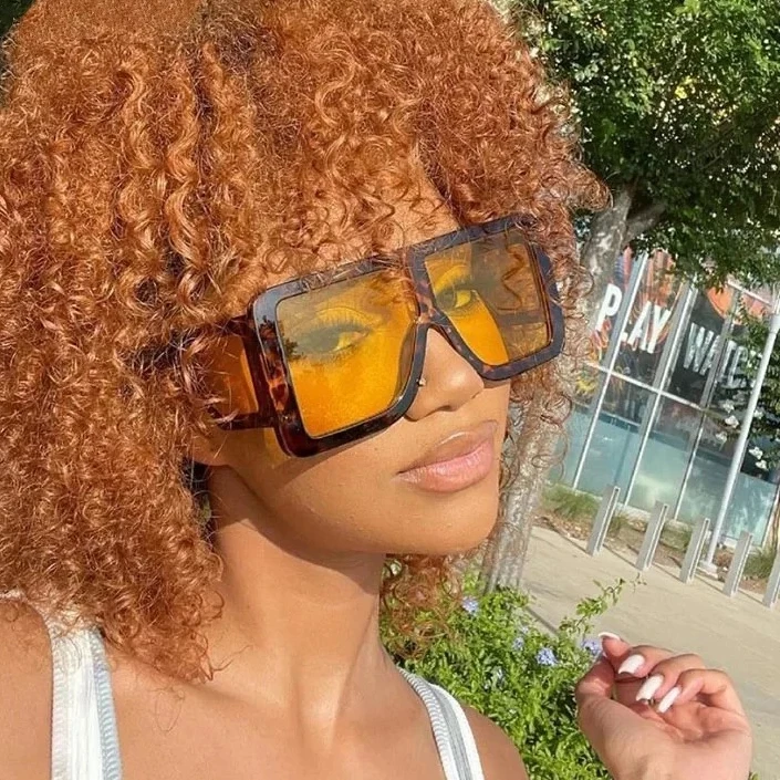 

Twooo 910 Brand Designer Side Lens Oversized Shades Sunglasses 2021
