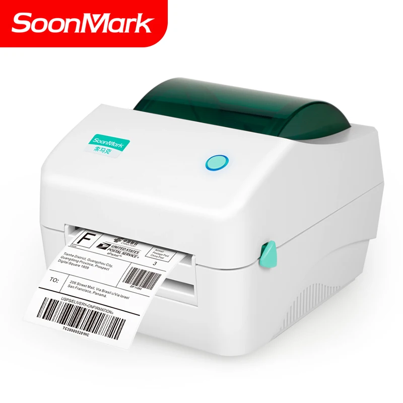 4 inch commercial barcode direct 110mm stickers waterproof thermal label printer