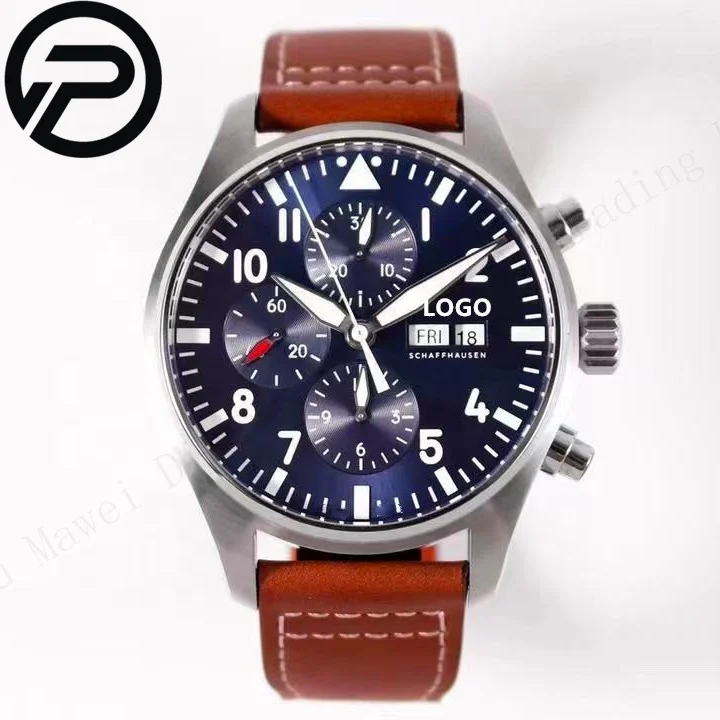 

Luxury Boutique Watch ZF Factory 43mmETA Mechanical Movement Waterproof Luminous 3777 Series Chronograph Watch