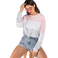 

Fashionable women crewneck sweatshirts harajuku wholesale