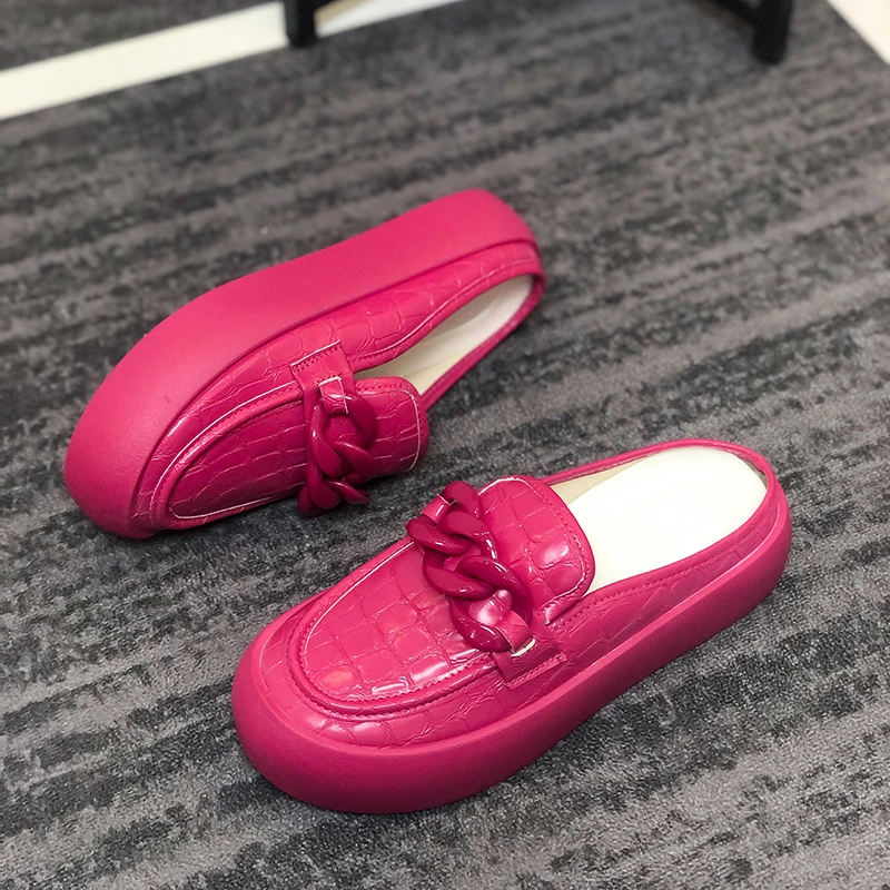 

Chloe slipper winter cheap heels women ballet flat shoes men fashion leather loafers