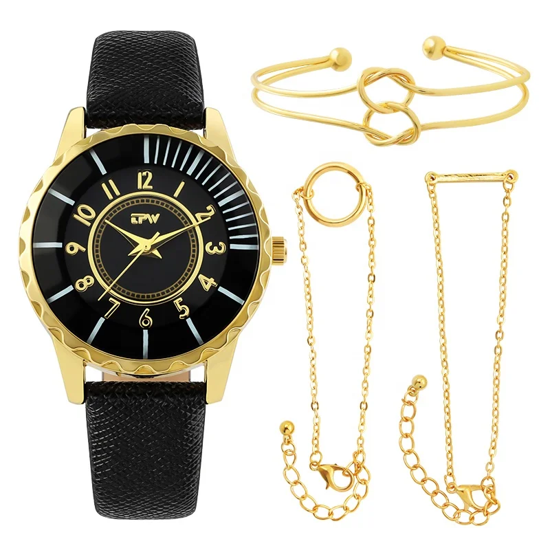 

Charm Women Luxury Gold Bangle Chain Watch Premium Movement Pc21s Wholesale Branded Fashion Watch Bracelet Black 2019 16mm